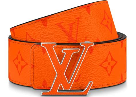 orange louis vuitton belt|louis vuitton belt models.